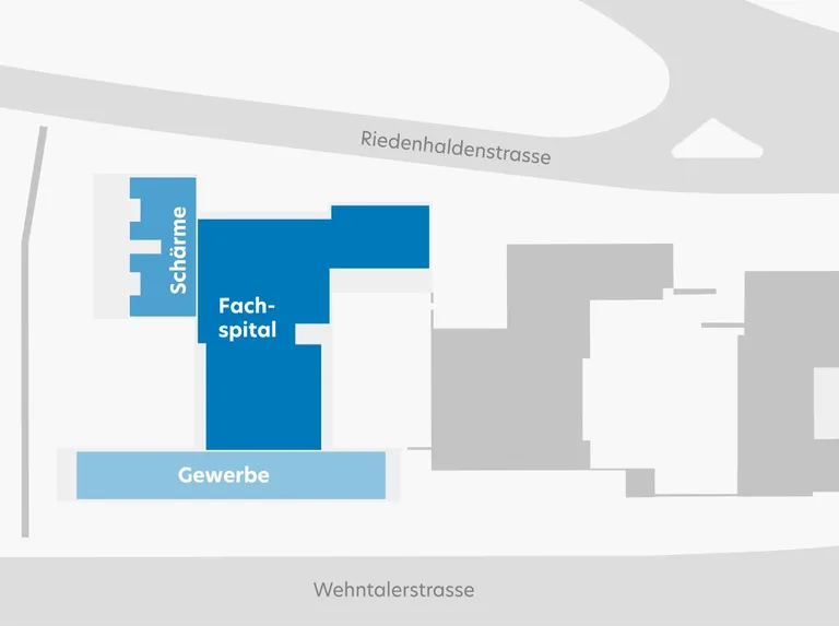 Das entsteht neu: Stockwerkplan 2.OG