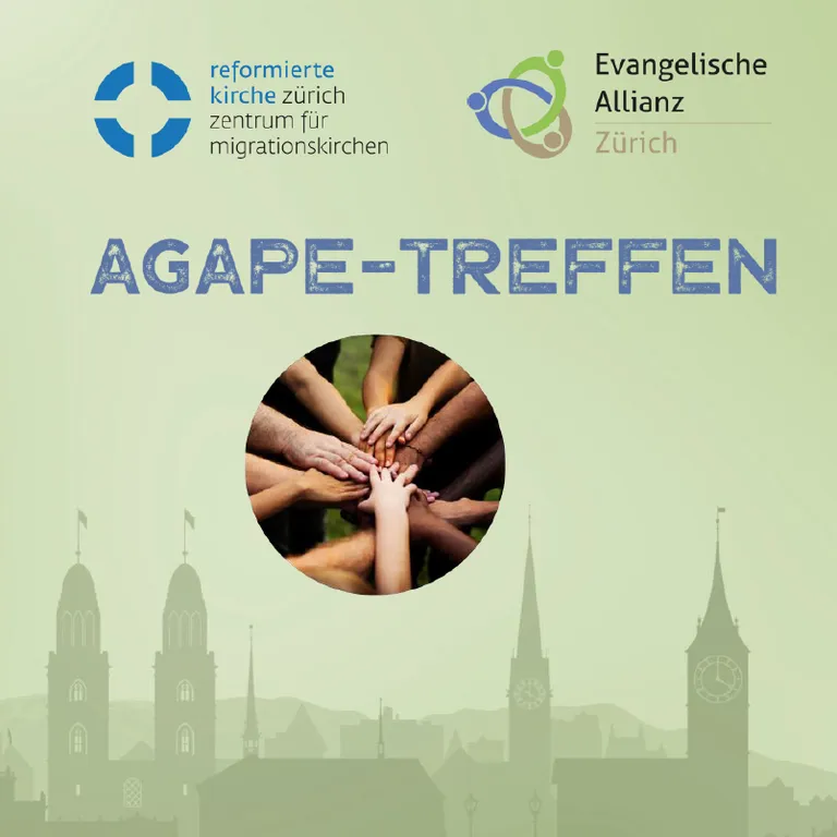 Agape Treffen Quadrat
