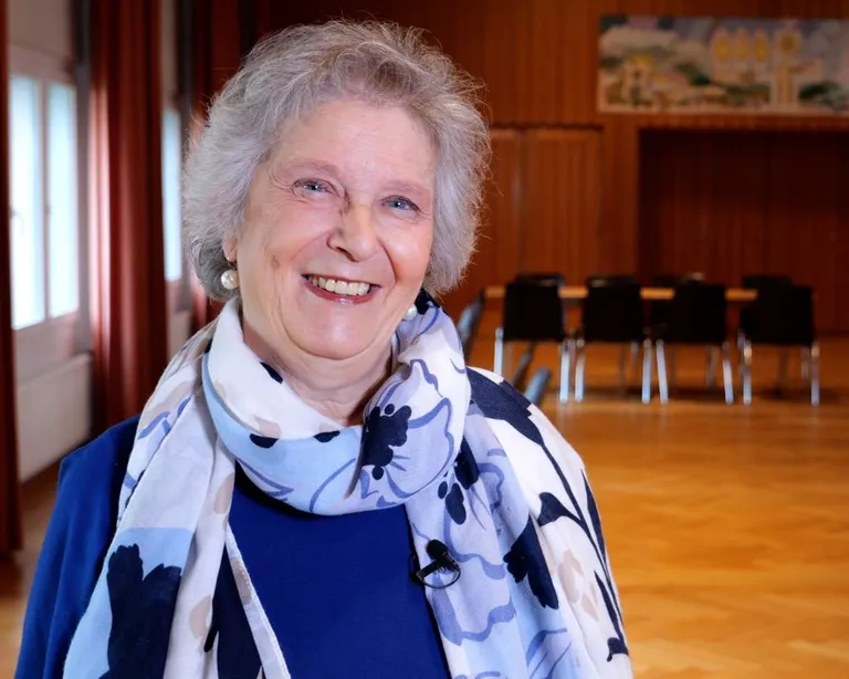 Esther Ramp (67), pensionierte Katechetin und freiwillige Mitarbeiterin.