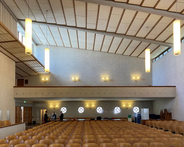 Grosse Kirche Alstetten Kirchenraum Empore
