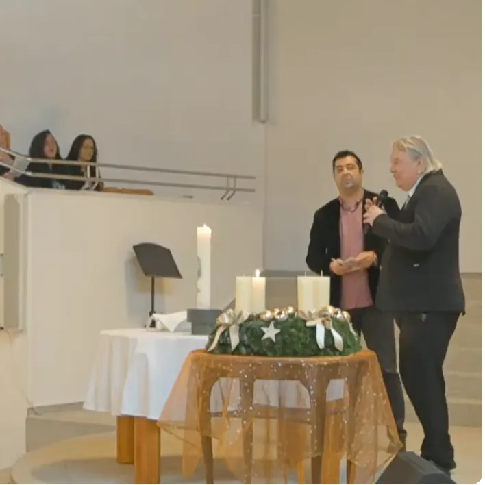 Adventsgottesdienst 2025 Jens und Cesar
