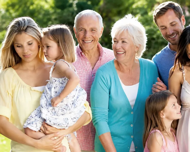 KI-photo-kinder-und-Familie