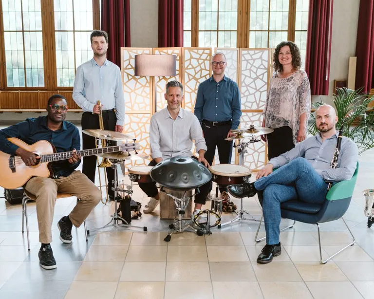 Die Mit­wirkenden des Jazz­gottes­dienstes im April 2024