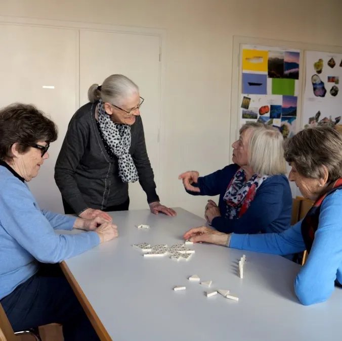 Yvonne Bucher (84) engagiert sich für die Matthäuskirche im Zürcher Kirchenkreis sechs.
