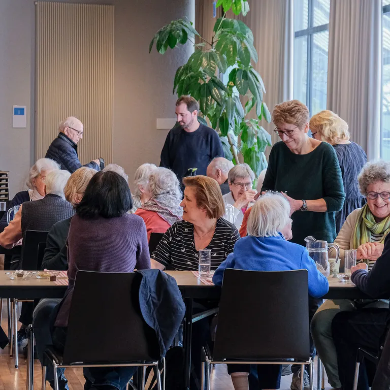 Essen und gegegnung
