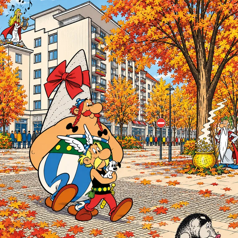 Gallier-Asterix-Obelix-Familiengottesdienst